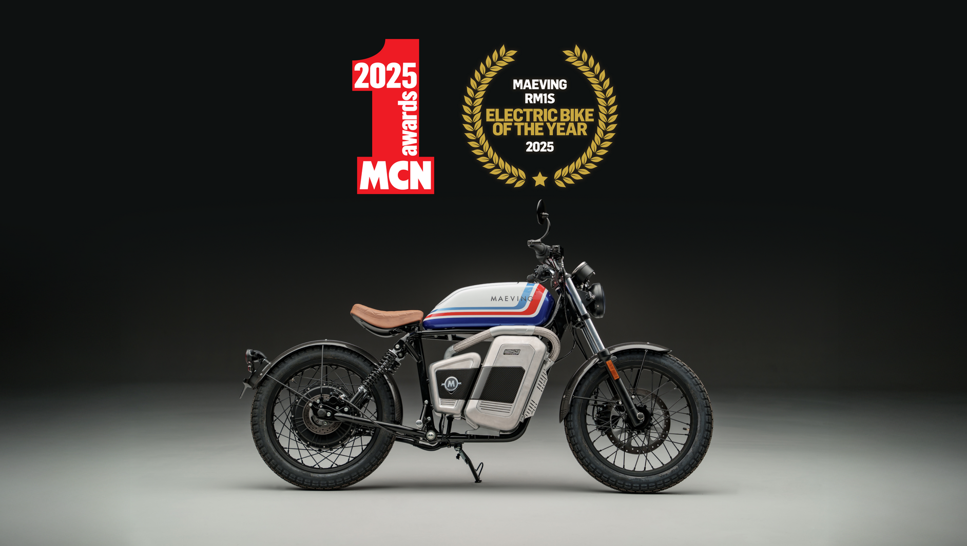 LA RM1S SACRÉE MOTO ÉLECTRIQUE DE L'ANNÉE PAR MCN