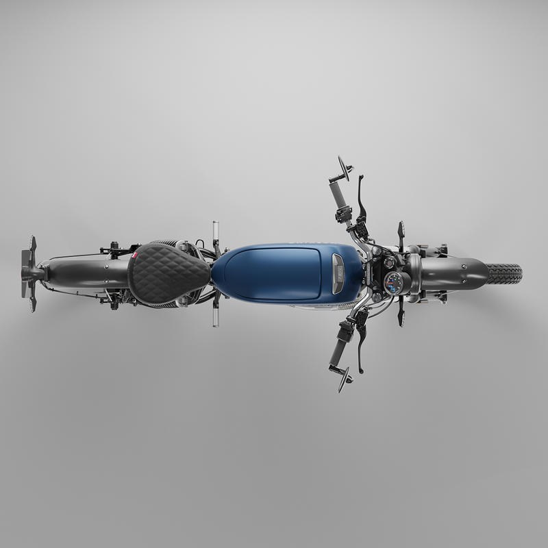 #tank_réservoir_maeving_bleu_seat_selle_noire_mudguards_garde_boues_noirs (Reservoir Maeving Bleu)